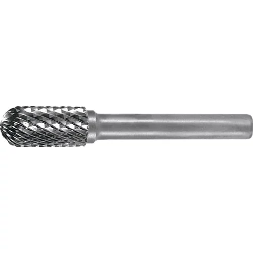 Keményfém  turbómaró; Fej-Ø x hossz mm: 12 x 25; Teljes hossz mm: 65; Fogazás: keresztfogazás ( DIN MX szerint); Szár-Ø mm: 6