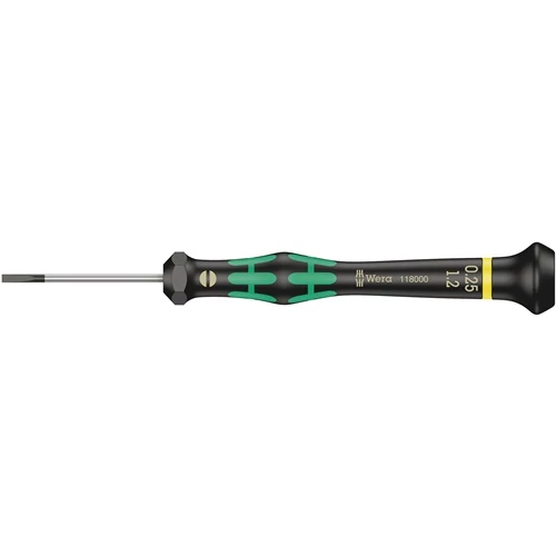 Elektronikai precíziós csavarhúzó 2035 1,2 mm hossza 40 mm WERA