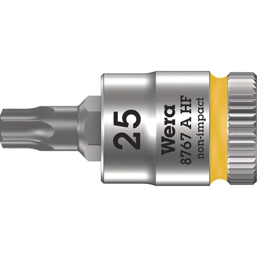 Dugókulcs betét 8767 A HF TORX® 1/4 hüvelyk T25 hosszúság 28 mm WERA