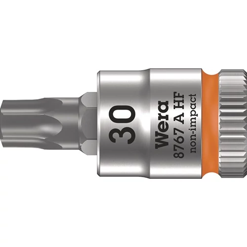 Dugókulcs betét 8767 A HF TORX® 1/4 hüvelyk T30 hosszúság 28 mm WERA