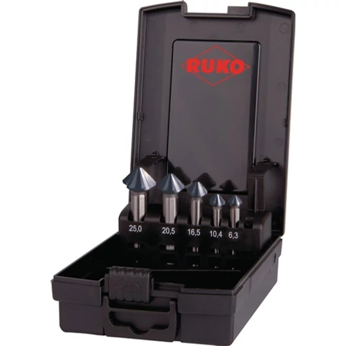 Süllyesztő készlet DIN 335 90 fok ULTIMATECUT 6,3-25,0 mm HSSE-Co 5 RUnaTEC 5 részes