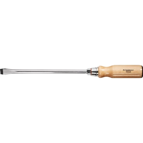 Csavarhúzó 14 mm hossza 250 mm Fa nyél Kerek