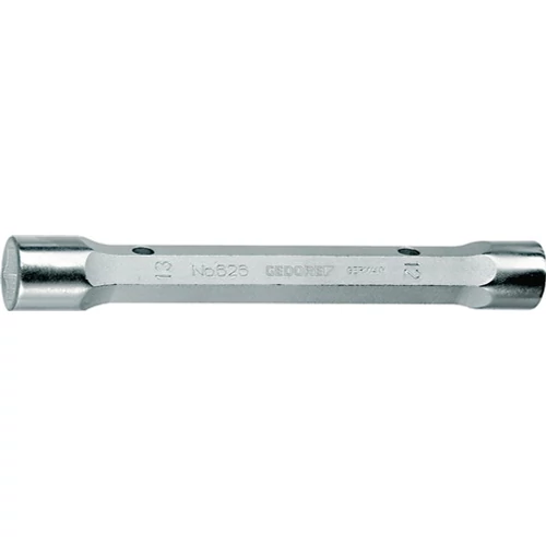 Dupla csőkulcs 626 csavarkulcs mérete 12 x 13 mm hosszúság 140 mm tömör furat D. 10,5/11,0 mm