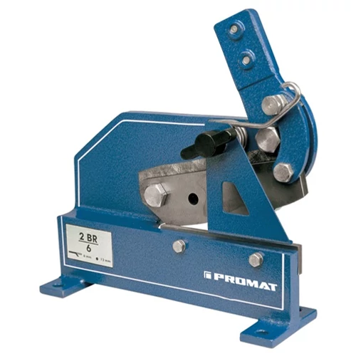 Lemez-, köracél vágó 2BR/6 pengehossz 180 mm acéllemez 70 x 6 mm köracél 13 mm