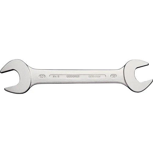 Dupla villáskulcs 6 7 x 8 mm hosszúság 140 mm krómozott