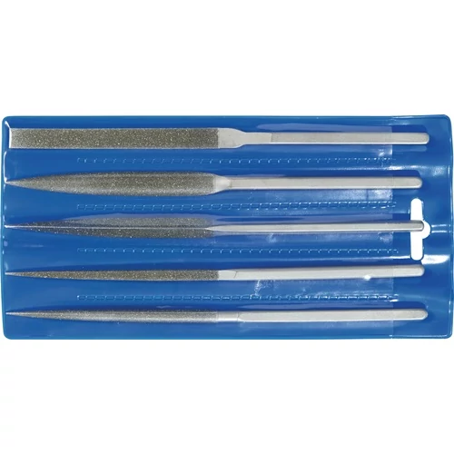 Gyémánt tűreszelő készlet, hossz 215 mm, 5 db D 126