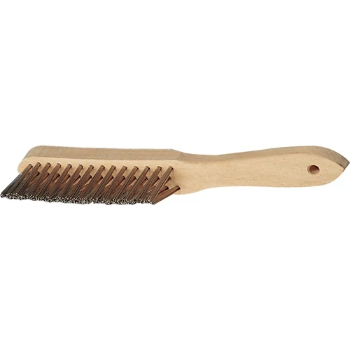 Hegesztőkefe hossza 295 mm 0,35 mm VA 3 sor