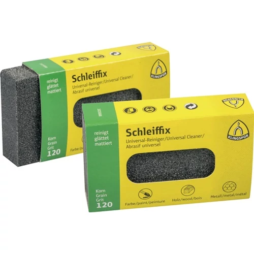 Kézi csiszolóblokk Schleiffix 80x50mm szemcseméret 60 durva KLINGSPOR
