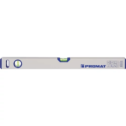 Vízmérték 50 cm alumínium ezüst ± 0,5mm/m