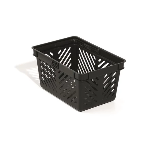 Bevásárlókosár, műanyag, 27 l, DURABLE, fekete