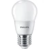 LED izzó, E27, kis gömb, P48, 7W, 806lm, 6500K, PHILIPS &quot;CorePro&quot;