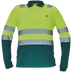 LEON HV póló hosszú ujjú sárga\/zöld
